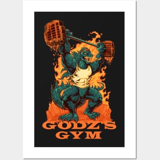 Godz's Gym Posters and Art